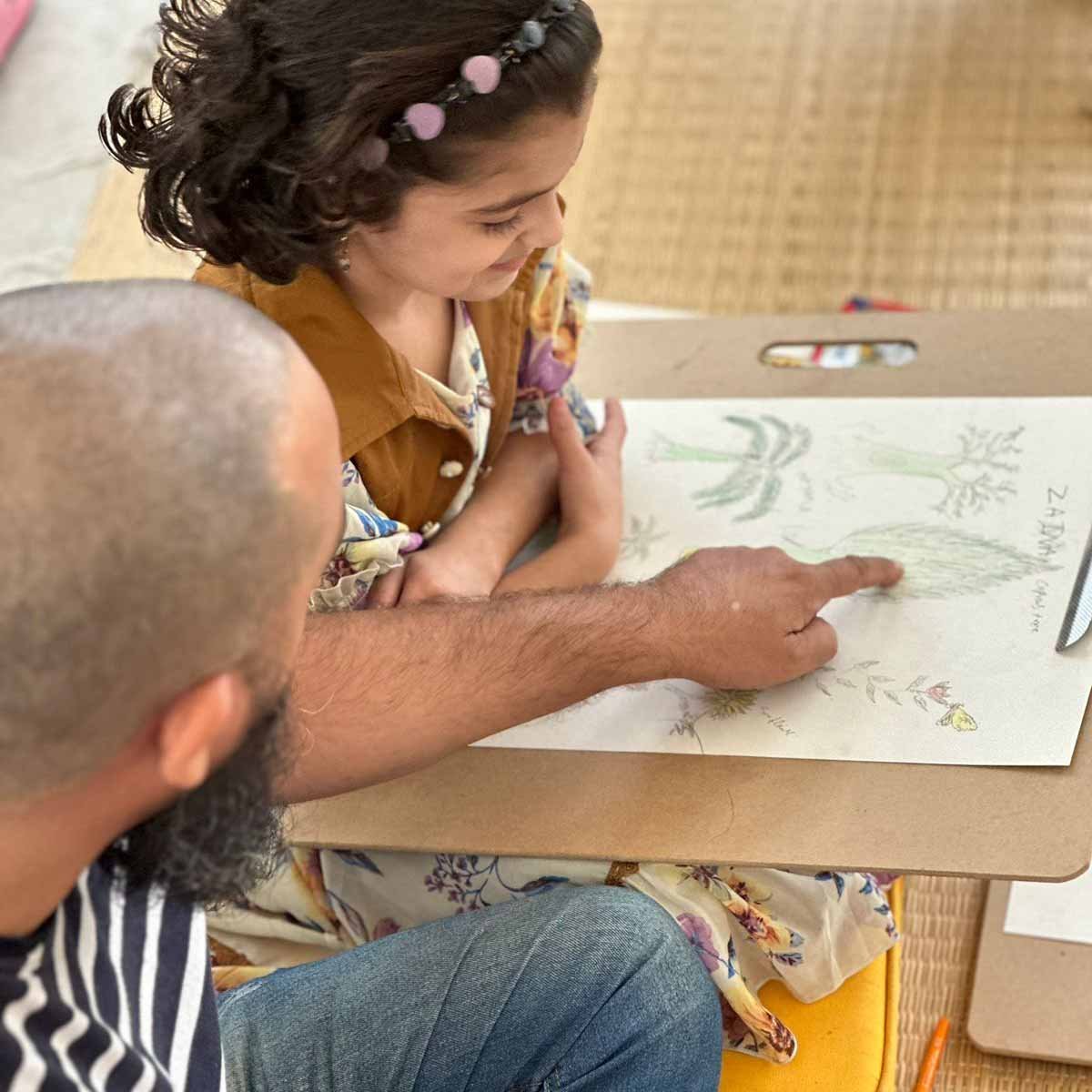 ورشة تأمل النباتات ورسمها