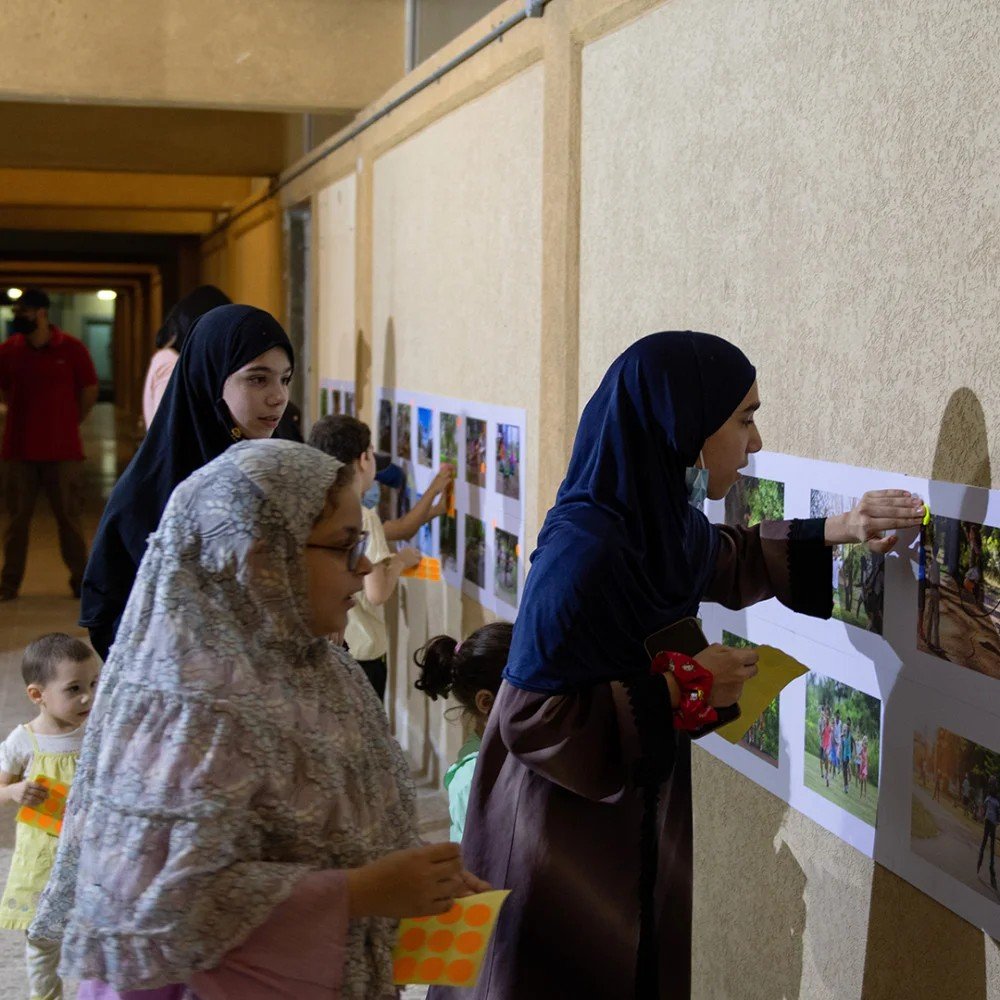 Co-Design Workshop II: Progress Presentation and Discussion + Children's Dot Voting Activity